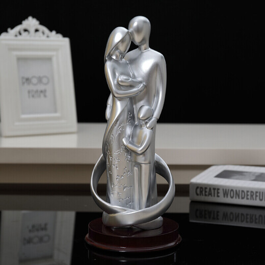 10. Hochzeitstagsgeschenk für Frau und Familie von vier Ornamenten für den 10. Hochzeitstag Mitte gebürtige Geburt 15935 Bietet Schriftzug für Jungen und Familie von drei Drei