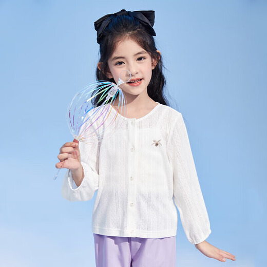 Deesha (Deesha) Deesha Vêtements pour enfants Girls Top 2023 Clothing d'été pour enfants à la mode en trois dimensions en tridimente