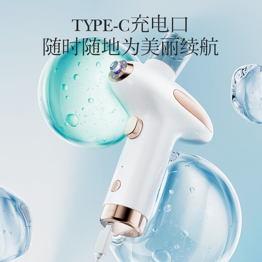 KONKA Oxygen Injection Instrument Nano Spray Household Handheld Hydrating Beauty Instrument Facial Wet Steaming Facial Introduction Instrument Portable Facial Sprayer Water Light Skin Birthday Gift Valentine's Day Gift for Girlfriend Pearl White High Pressure Oxygen Injection Instrument - Can Spray Toner Essence