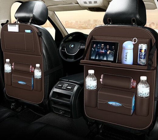 Chuangjingyixuan car seat storage bag car small table storage box car computer table anti-kick pad multi-functional garbage warm rice - high quality Mazda 6 Ruiyi CX-4 Angkesaila CX-5