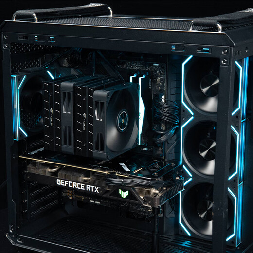 丛林豹星际积木V2 RS风扇拼接反叶12cm无限镜支持神光同步 PWM 调速白色机箱风扇ARGB台式电脑静音 星际积木V2 RS【黑色反叶】