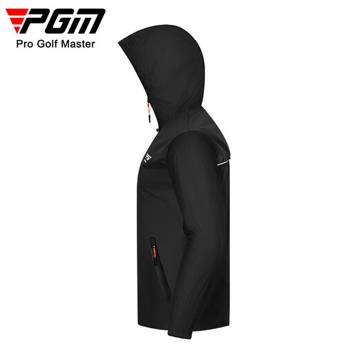 PGM高尔夫套装男款雨衣防雨全身装备上衣裤子整套服装 YF689-黑色 XL