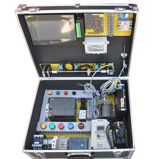 PLC learning chassis plc learning machine including teaching and training S7-200 SMART PLC test online basic model