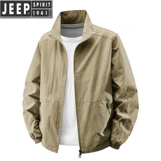 Jeep Spirit New Men's Spring и осень-открытая куртка для куртки кавалевая куртка мужская спортивная стойка