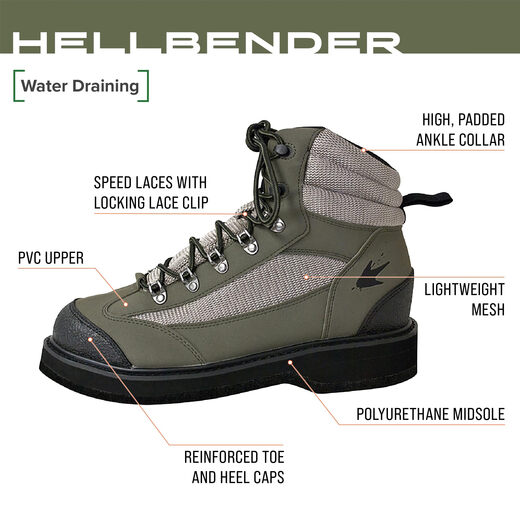 FROGG TOGGS men's fishing wading boots, non-slip and wear-resistant, outdoor professional fishing gear, felt 9