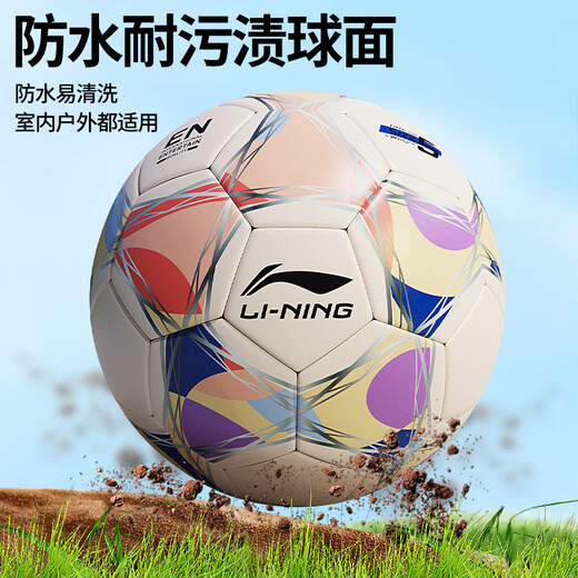 Li Ning Football No. 4 Children's Primary School Students Special High School Entrance Examination Football Standard Training Competition Teenagers Gift No. 4