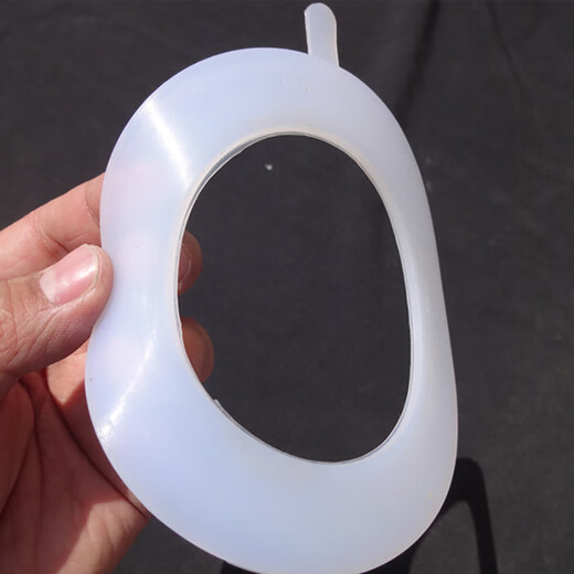 山顶松 阀门硅胶法兰垫 硅橡胶垫片密封垫 橡胶垫片 定做尺寸  (630*695*5) 