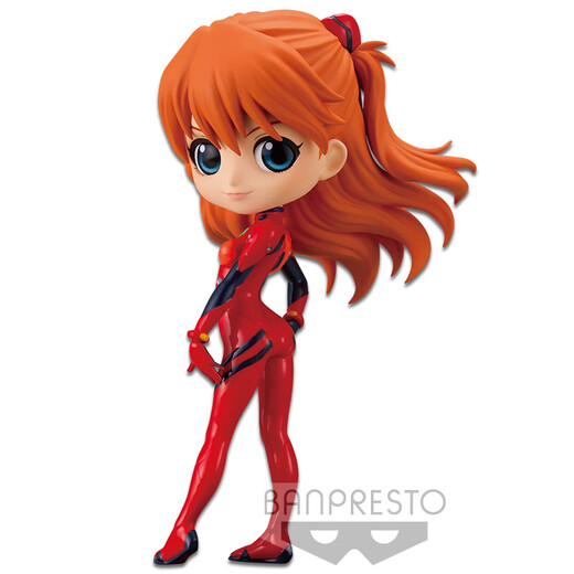 
BANDAI Japanese Bandai Glasses Factory MegaHouse New Century Evangelion EVA Figure Ayaha Ri Asuka Figure Asuka Driver B Different Color 16832-14cm