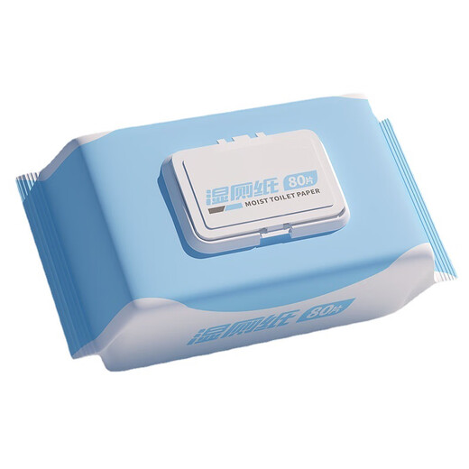 Shantou Lincun wipes buttocks, wet wipes for girls, family affordable toilet paper for pregnant women and infants, flushable toilet paper for personal care, 80 puffs/pack of wet toilet paper, 99.9 effective antibacterial, 20 packs