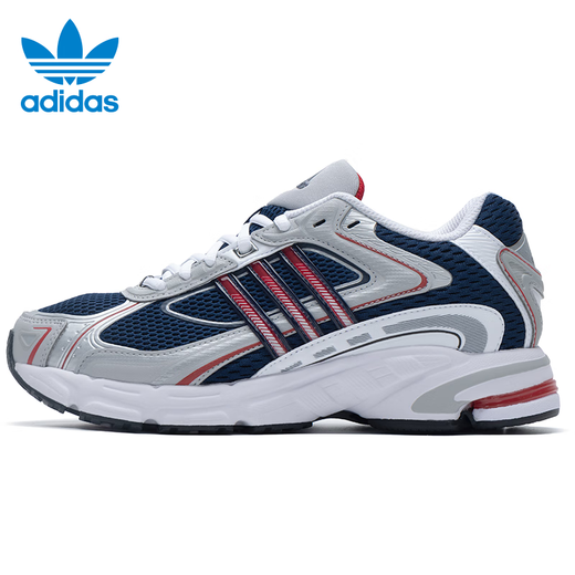 ADIDAS SAPOS Men's y Women's 24 Summer Nuevos zapatos de papá amortiguadores corriendo zapatillas Clover Classic Retro Pare Casual Shoes IG6227 Dark Indigo/Light Scarlet 36
