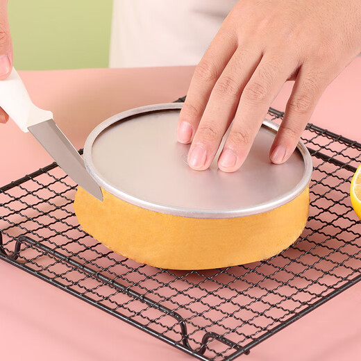 Baijie 6-inch cake mold anode live bottom non-stick chiffon Basque cheese cake oven baking mold