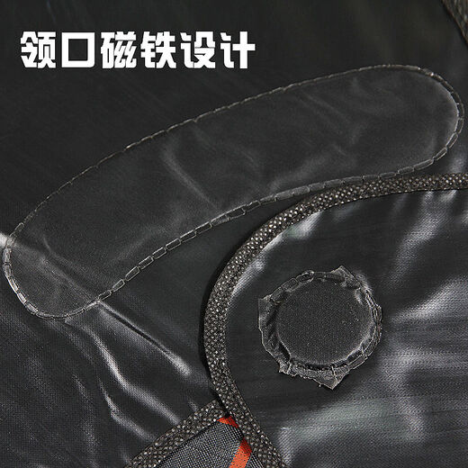 唐妮烫染发披肩围布防水加厚焗油离子披肩理发店美发用品披肩美发工具 (薄款)黑色条纹披肩(薄款)
