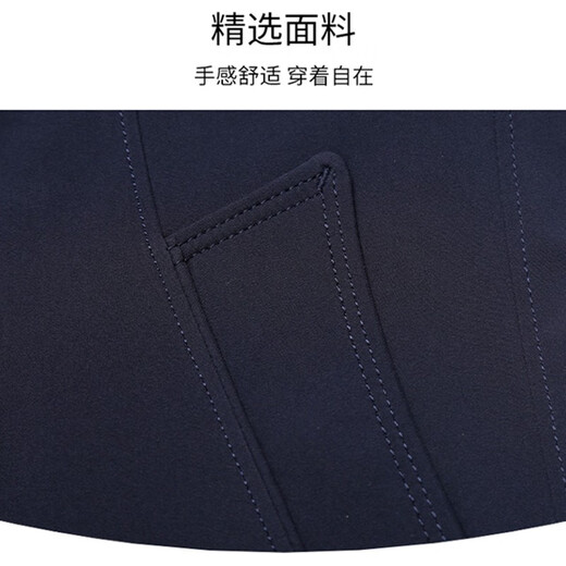 CAIDEN KETCH men's brand jacket men's jacket 2025 spring and autumn new style middle-aged dad wear business casual lapel windbreaker high-end dark blue spot Suda L 175