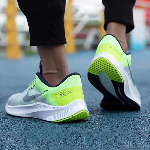 
Nike (NIKE) men's shoes, new summer QUEST 4 sports shoes, shock-cushioned wear-resistant casual shoes, lightweight fabric breathable running shoes, DA1105-003/Grey-green/QUEST 4 40.5