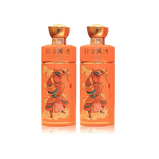 
Golden Sauce Wine Year of Ox Commemorative Wine 53 Degrees Sauce Flavor White Wine Guizhou Pure Grain Wine High-grade Wine 500ml Gift Box 53 Degrees 500mL 6 Bottles Golden Sauce Wine - Zodiac Ox]