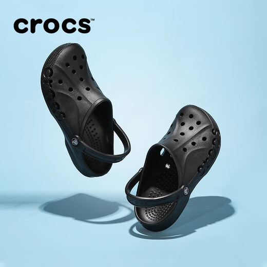 CROCS Crocs Crocs Crocs Crocs Cave Shoes Beiya Men's Shoes Women's Shoes Lightweight Wear-Resistant Slip-on Slippers Casual Shoes | 10126 Black-001 41 /42 (260mm)