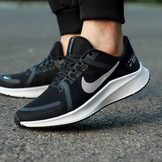 耐克（NIKE）跑步鞋男鞋2025夏季新款AIRZOOM气垫缓震透气运动鞋健身休闲鞋  DA1105-006/QUEST 4 41