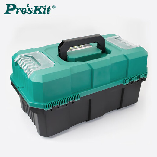 Baogong (Pro sKit) three-layer folding tool box 21 inches storage box suitcase electrician repair box SB-510