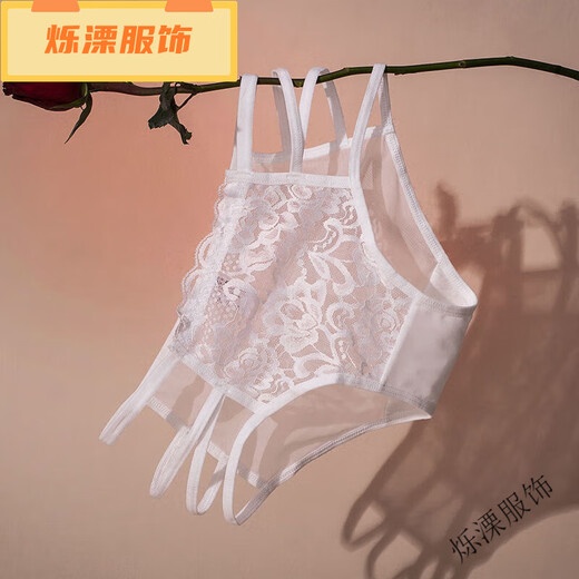 龙桃子纯欲少性感蕾丝薄款诱惑牛奶丝底裤舒适裆三角裤 【2】844+533 M码 【推荐80-100斤】