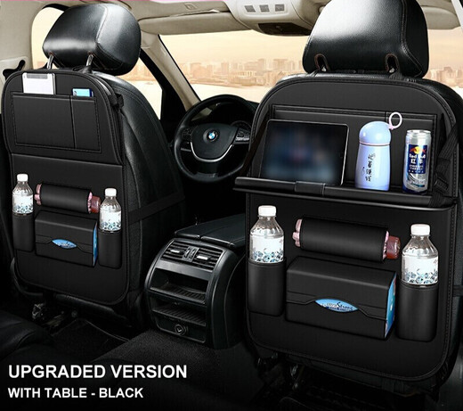 Chuangjingyixuan car seat storage bag car small table storage box car computer table anti-kick pad multi-functional garbage warm rice - high quality Mazda 6 Ruiyi CX-4 Angkesaila CX-5