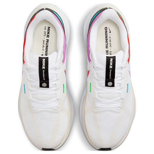 耐克NIKE跑步鞋男气垫STRUCTURE 25 SE运动鞋FV4867-100白40.5