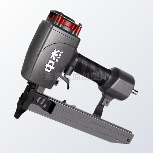 Jingshou (J B S) Xin Zhongjie S-N838 Pistola de clavos neumáticos Palet Palet Palet Ligera de madera Conjunta de clavos de la carpintería Configuración estándar de fábrica Xin Zhongjie S-N838 (máquina de uñas)