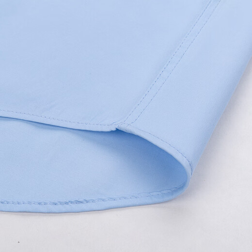 Woodpecker (TUCANO) shirt men's autumn long shirt business casual solid color versatile comfortable top men's light blue 2XL