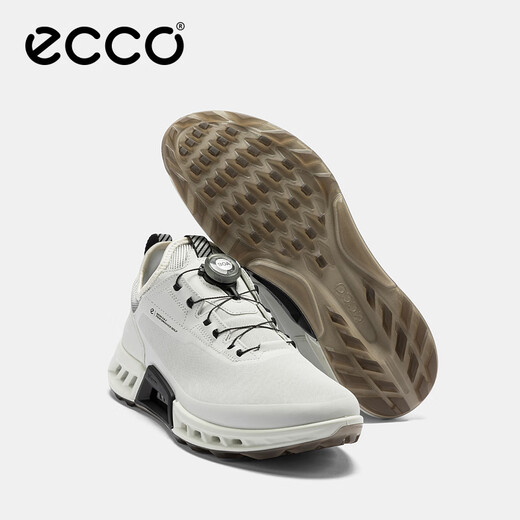 ECCO BIOM C4 golf shoes for men, waterproof and breathable sports shoes, Jianbu 130424, white 40 HL