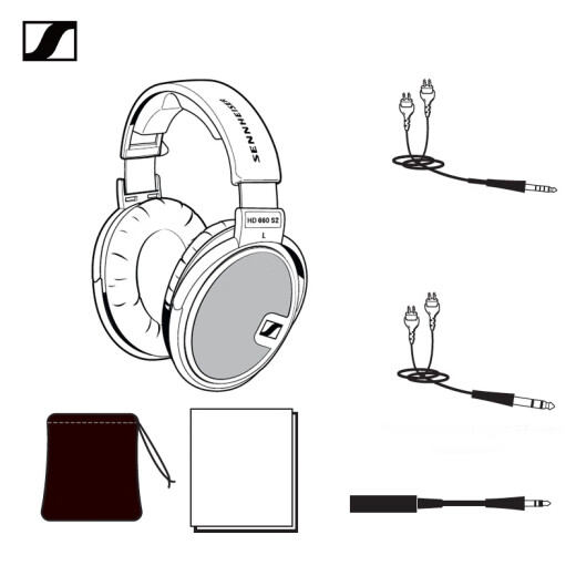 Sennheiser HD660S2 open HIFI high-fidelity headphones black