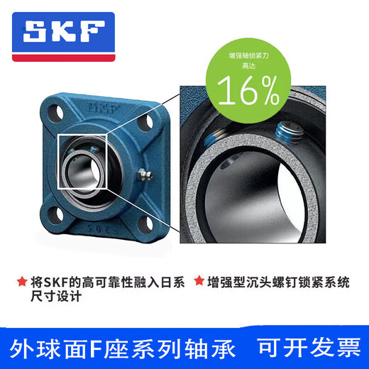 SKF/SKF square mounted bearings UCF204 to UCF220 are in stock UCF210UCF212 FY35TFU More models Inquiry
