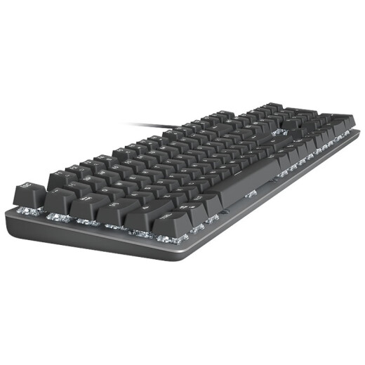 罗技（Logitech）机械键盘K845 有线键盘 全尺寸单光 TTC轴 游戏办公键盘 DIY键帽 K845红轴+白色透明键帽