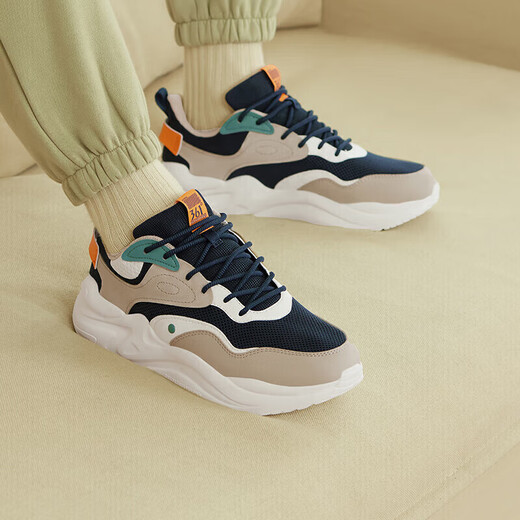 361 Men's Sports Shoes Yunshu 3 Winter Retro Mesh Thick Sole Commuting Casual Dad Shoes Men 672316706-5