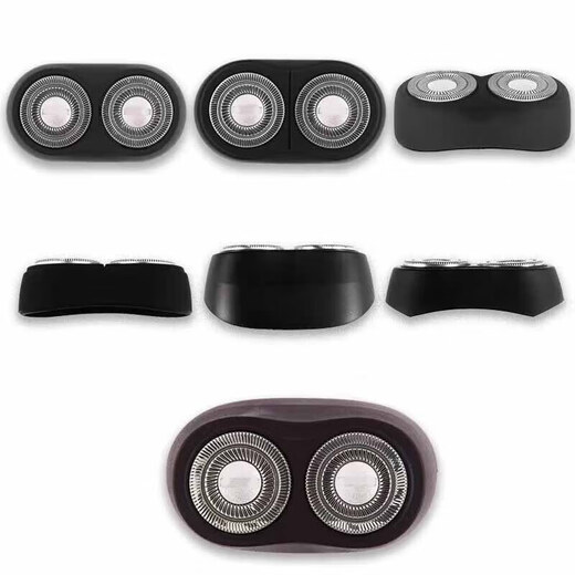 适用剃须刀刀头刀片双头刮胡刀FS711 719 821 871 873配件FR6 2个 2个刀头