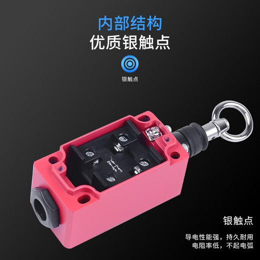 XMSJ拉绳开关SN2170/SN4170/SN6170-SL-C-R安全急停开关拉线行程开关 SN6172