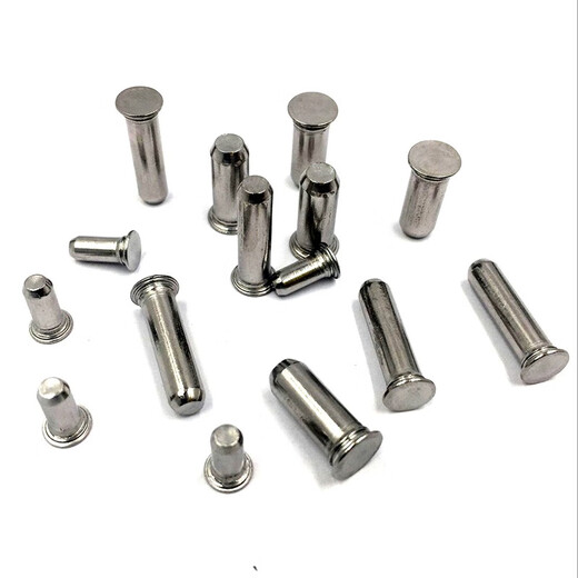Fangteng stainless steel TPS guide pin 2.53456 positioning pin pressure riveting pin cylindrical pin pressure riveting pin 10 pieces TPS-M3*16