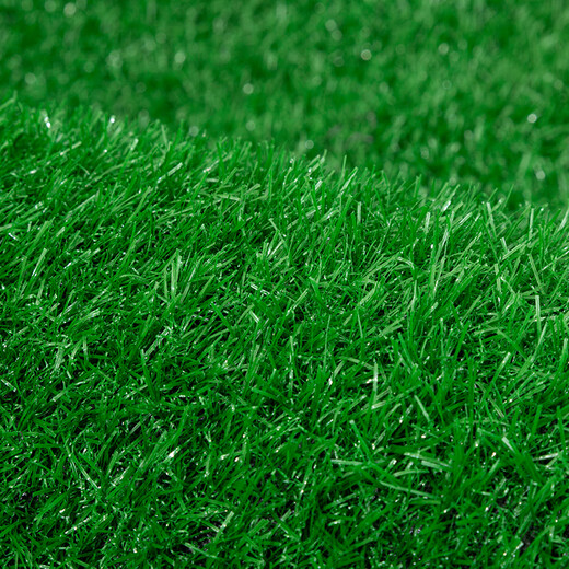 Mengrouju artificial lawn encrypted artificial fake turf green carpet enclosure outdoor indoor kindergarten playground decorative grass artificial turf (25mm summer grass/square)