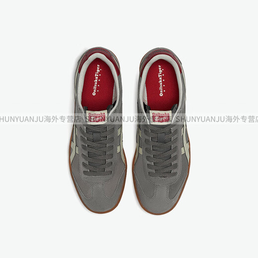 ONITSUKA TIGER CLASSIC TOKUTEN MEN UND DAMEN GRAUS CLASSION RETRO RETRO FOCY TRAINING SHOUS T GREY_WHITE D3B2L-1105 42