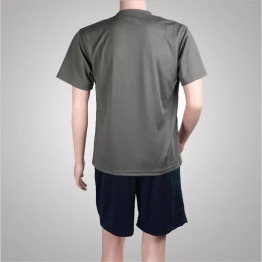 Jihua 3565 summer physical fitness clothing military fans physical fitness short-sleeved quick-drying round neck training short-sleeved physical fitness clothing short-sleeved suit physical fitness clothing single pants 175/88