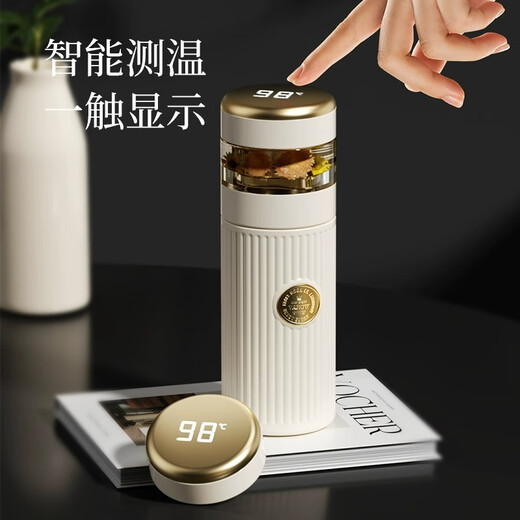 Vanow Kids保温杯马克杯男女茶水分离礼盒定制医师节礼物伴手礼品水杯子