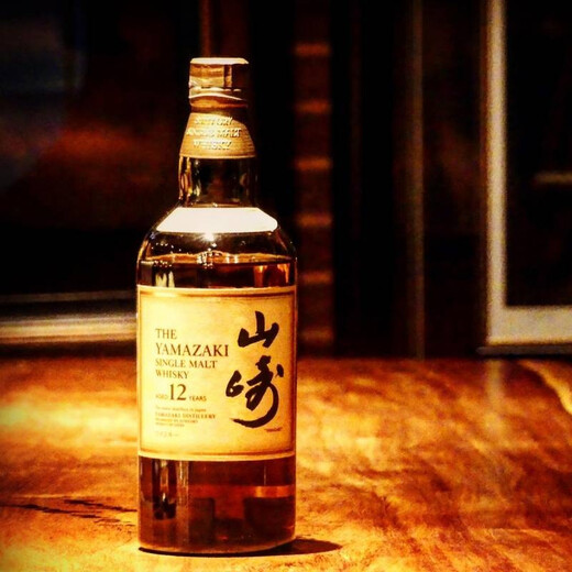 Yamazaki 12-year-old Japanese single malt whiskey 700ml 43% imported wine