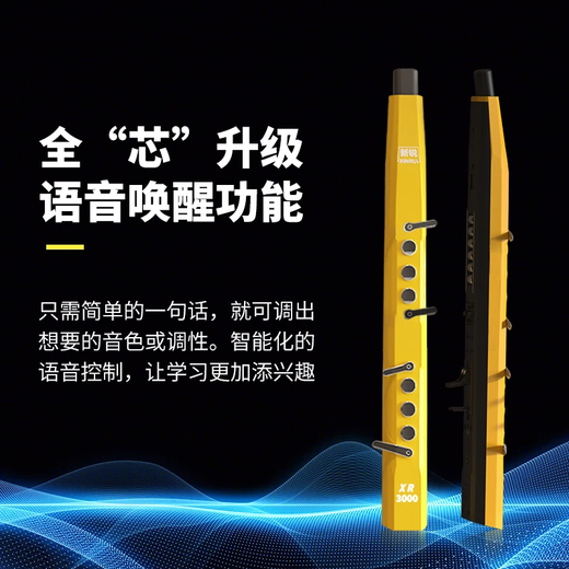 新锐XR3000电吹管初学者中老年乐器大全国产电子萨克斯电子管电笛笛子 墨绿色标配+音箱+大礼包