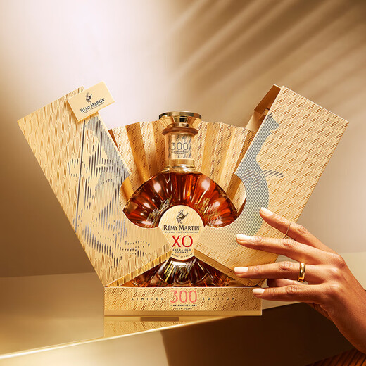 人头马（Remy Martin）洋酒 XO优质香槟区干邑300周年限定珍藏版 700ml*1瓶