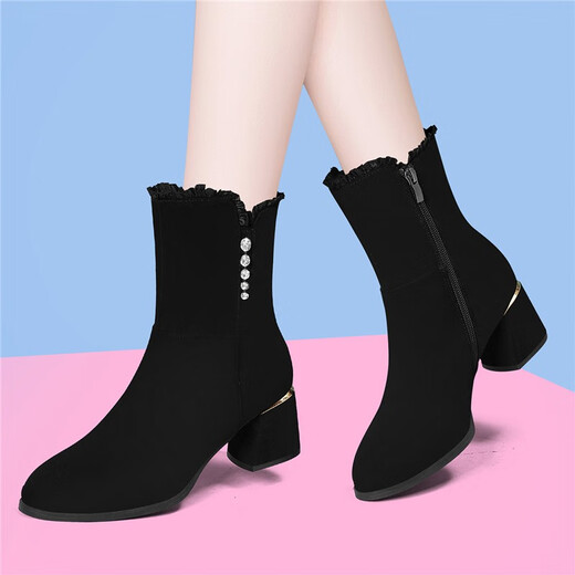Lickfen Short Boots для женщин 2025 Зимние новые женские туфли для женских ботинок.