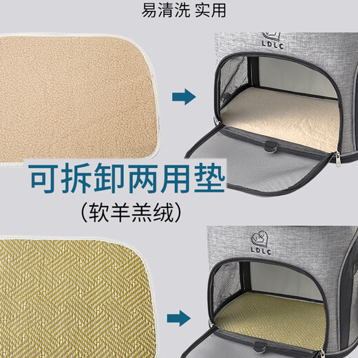 Small Breathable Cat Bag Outdoor Pet Backpack Cat Dog Teddy Rabbit Portable Bag Small Dog Cat Backpack Gray Green-Small Small (Recommended 10Jin Jin is equal to 0.5kg) Small Breathable Cat Bag Outdoor Pet Backpack Cat Dog Teddy Rabbit Portable Bag Small Dog Cat Backpack Gray Green-Small Small (Recommended 10Jin Jin is equal to 0.5kg)