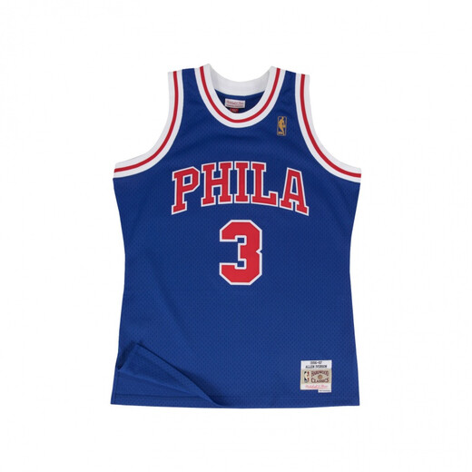 MITCHELL & NESSMitchell&Ness 76ers Iverson jersey 96-97 season fan version retro sports vest blue XL MITCHELL & NESSMitchell&Ness 76ers Iverson jersey 96-97 season fan version retro sports vest blue XL