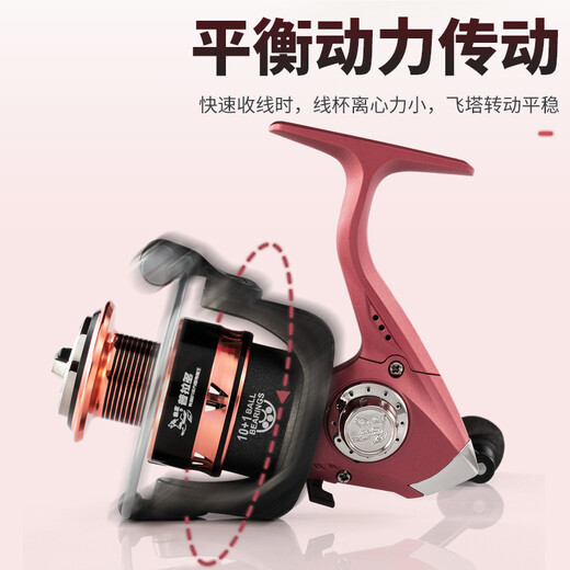 Wolf King fishing reel 5000 model Prado spinning wheel 10+1 shaft gap-free fish wheel rock fishing lure sea fishing wheel fishing accessories fishing gear