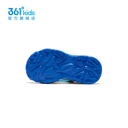 361 Children's Shoes for Boys and Girls Sports and Leisure Beach Sandals 2026 Summer New Children's Beach Sandals Light Blue/Earth Blue/361 Degree White 32