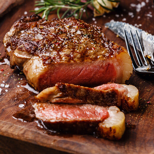 Xianjingcai Brazilian Eye and Sirloin Steak Combo 3.6Jin Jin is equal to 0.5kg (10 pieces) Fitness Reduced Fat Beef True Original Cut