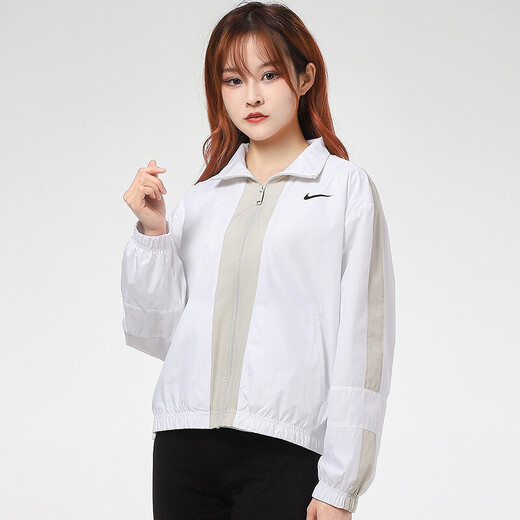 
Nike (NIKE) women's jacket 2025 summer new running sportswear fashion versatile comfortable casual jacket CZ8801-695 CZ8801-100 S