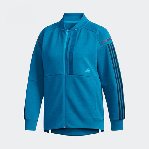 Adidas Frauen neue komfortable atmungsaktive Sport- und Casual Stand-up-Kragenjacke DY8614 DU9742 L